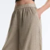 Pantalon bouffant technique à carreaux Pantalon bouffant technique à carreaux