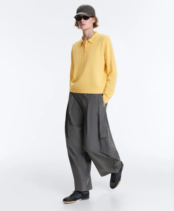 Pantalon cargo en nylon déperlant Pantalon cargo en nylon déperlant