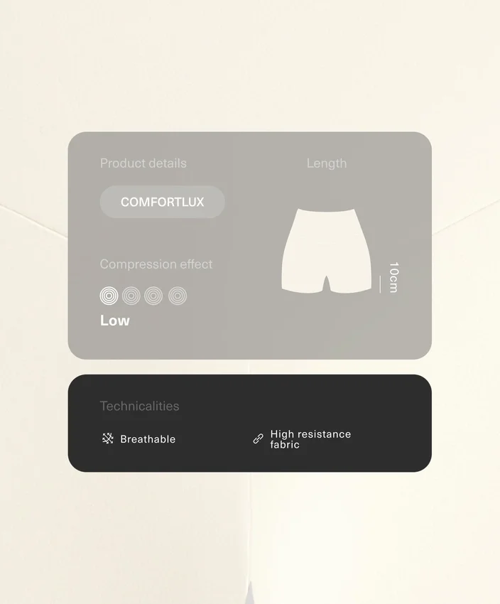 Pantalon Comfortlux taille haute de 10 cm avec détails ajourés Pantalon Comfortlux taille haute de 10 cm avec détails ajourés