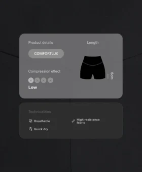 Pantalon Comfortlux taille haute de 5 cm