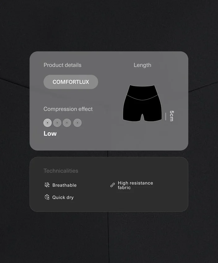 Pantalon Comfortlux taille haute de 5 cm Pantalon Comfortlux taille haute de 5 cm