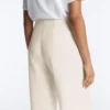 Pantalon à coupe droite en modal Soft Touch avec passepoil