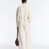 Pantalon à coupe droite en modal Soft Touch avec passepoil