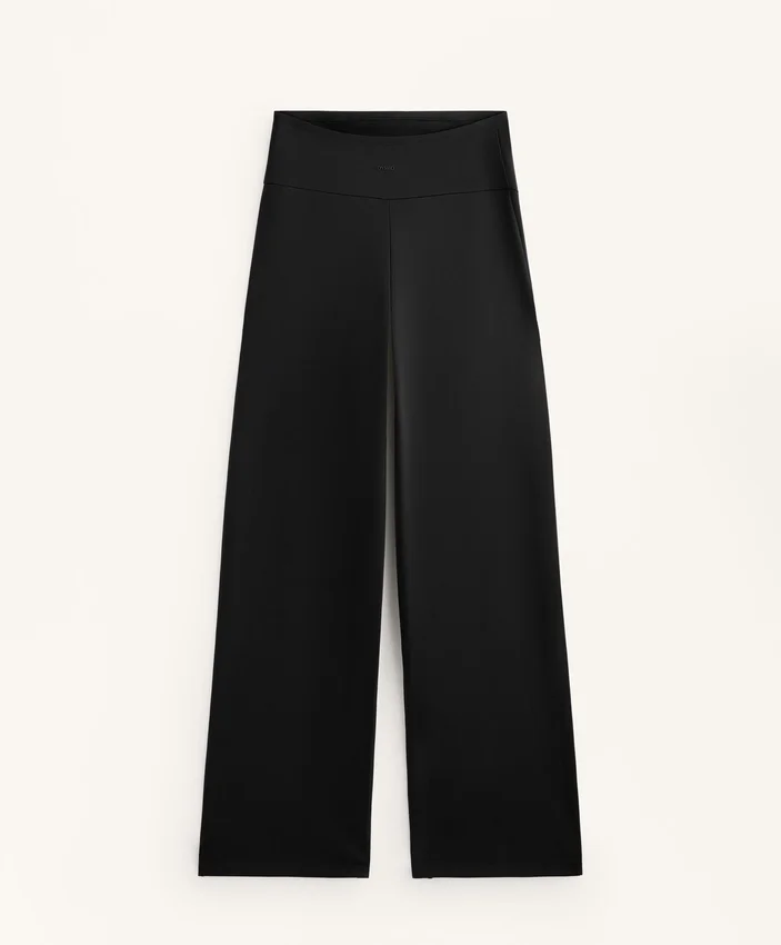 Pantalon de grossesse chaud à coupe droite Pantalon de grossesse chaud à coupe droite