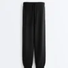 Pantalon de jogging ajusté en molleton modal Soft Touch au toucher