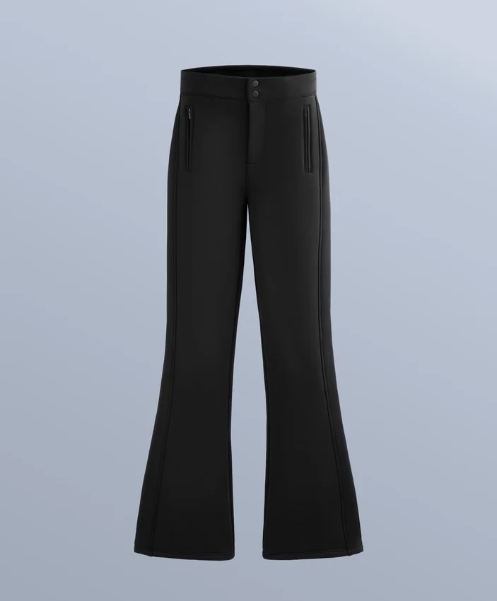 Pantalon de ski stretch évasé, imperméable, longueur maximale Pantalon de ski stretch évasé, imperméable, longueur maximale
