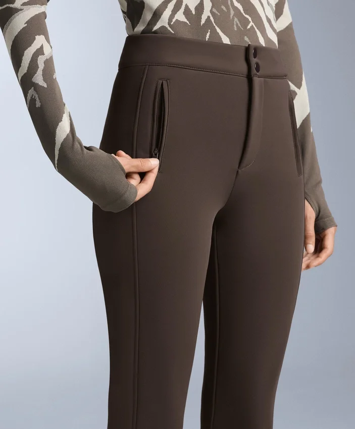 Pantalon de ski stretch évasé, imperméable, longueur maximale Pantalon de ski stretch évasé, imperméable, longueur maximale