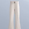 Pantalon de ski stretch évasé à taille haute et résistant à l’eau Pantalon de ski stretch évasé à taille haute et résistant à l’eau