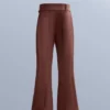 Pantalon de ski stretch évasé à taille haute et résistant à l’eau Pantalon de ski stretch évasé à taille haute et résistant à l’eau