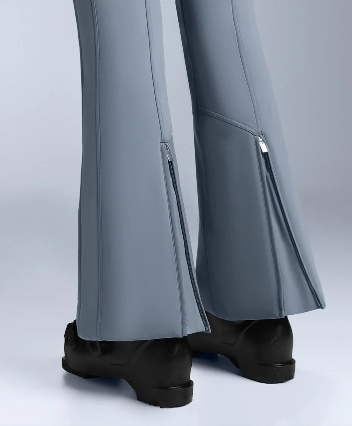 Pantalon de ski stretch évasé à taille haute et résistant à l’eau Pantalon de ski stretch évasé à taille haute et résistant à l’eau