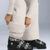Pantalon de ski stretch évasé à taille haute et résistant à l’eau Pantalon de ski stretch évasé à taille haute et résistant à l’eau