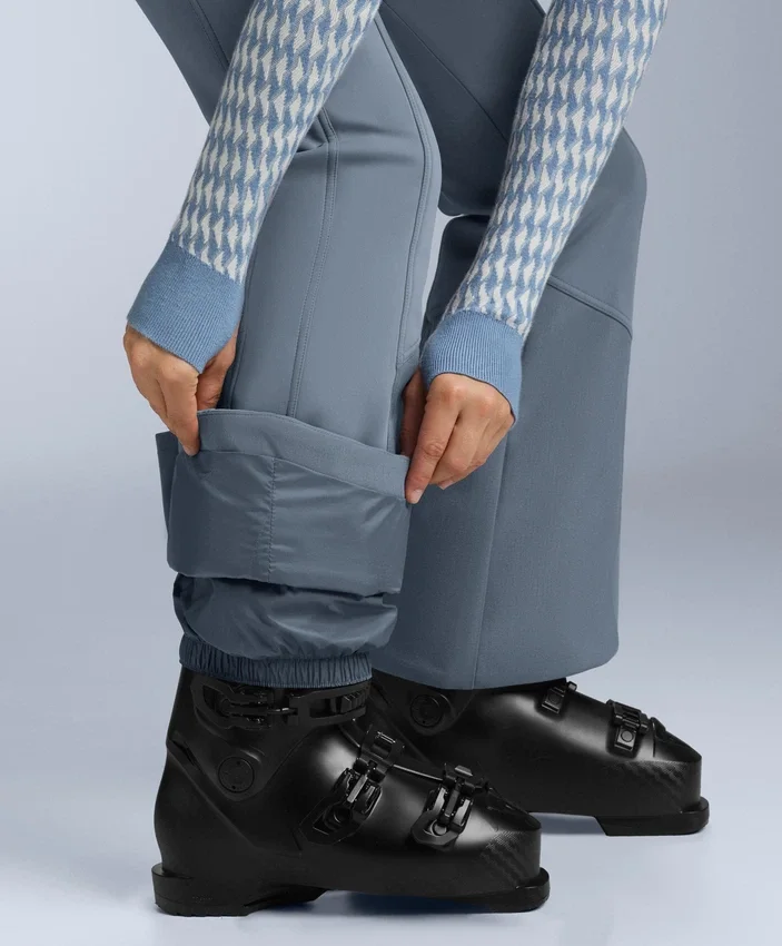 Pantalon de ski stretch évasé à taille haute et résistant à l’eau Pantalon de ski stretch évasé à taille haute et résistant à l’eau