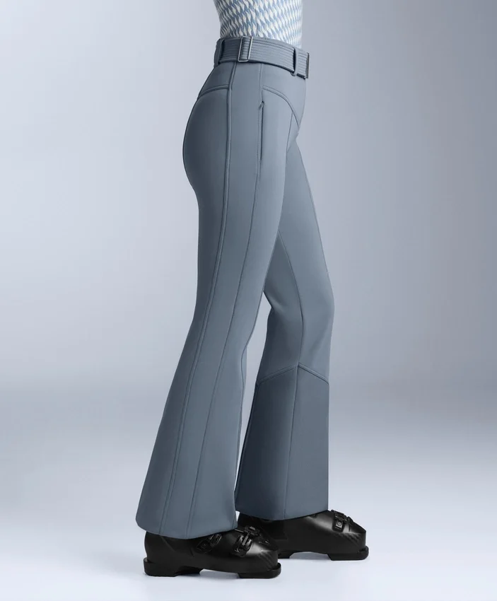 Pantalon de ski stretch évasé à taille haute et résistant à l’eau Pantalon de ski stretch évasé à taille haute et résistant à l’eau