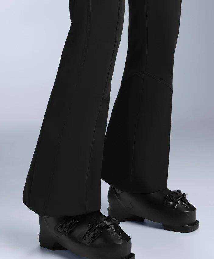 Pantalon de ski stretch évasé à taille haute et résistant à l’eau Pantalon de ski stretch évasé à taille haute et résistant à l’eau