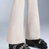 Pantalon de ski stretch évasé à taille haute et résistant à l’eau Pantalon de ski stretch évasé à taille haute et résistant à l’eau