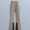 Pantalon de ski stretch évasé à taille haute, imprimé et résistant à l’eau Pantalon de ski stretch évasé à taille haute, imprimé et résistant à l’eau