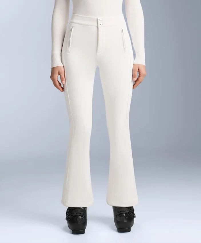 Pantalon de ski évasé extensible et imperméable Pantalon de ski évasé extensible et imperméable