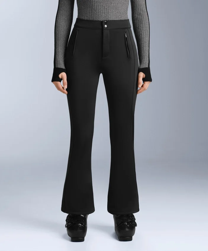 Pantalon de ski évasé extensible et imperméable Pantalon de ski évasé extensible et imperméable