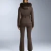 Pantalon de ski évasé extensible et imperméable Pantalon de ski évasé extensible et imperméable