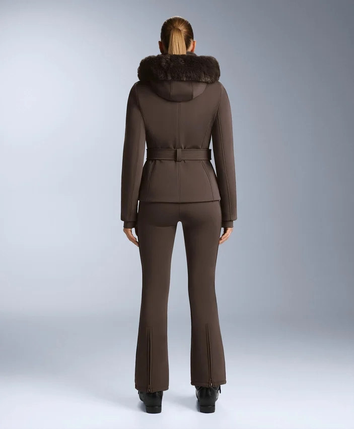 Pantalon de ski évasé extensible et imperméable Pantalon de ski évasé extensible et imperméable