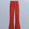Pantalon de ski évasé extensible et imperméable Pantalon de ski évasé extensible et imperméable