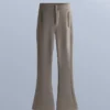 Pantalon de ski évasé extensible et imperméable Pantalon de ski évasé extensible et imperméable