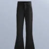 Pantalon de ski évasé extensible et imperméable Pantalon de ski évasé extensible et imperméable