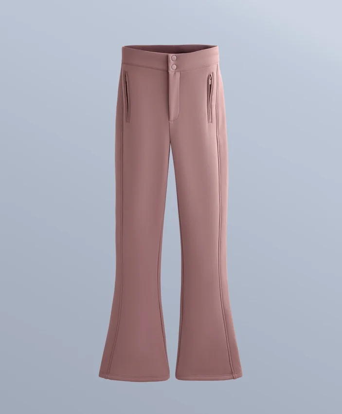 Pantalon de ski évasé extensible et imperméable Pantalon de ski évasé extensible et imperméable