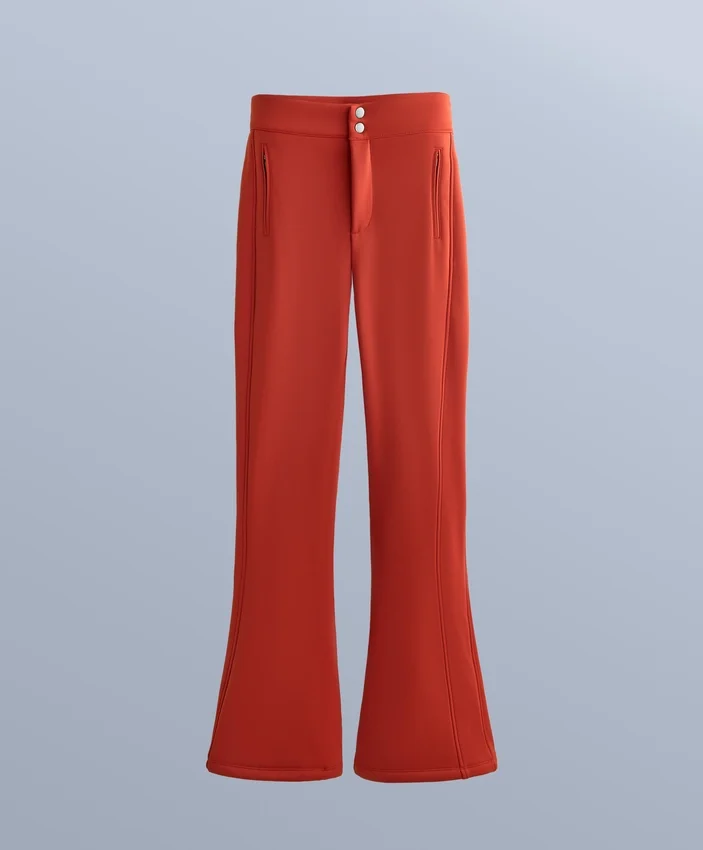 Pantalon de ski évasé extensible et imperméable Pantalon de ski évasé extensible et imperméable