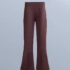 Pantalon de ski évasé extensible et imperméable