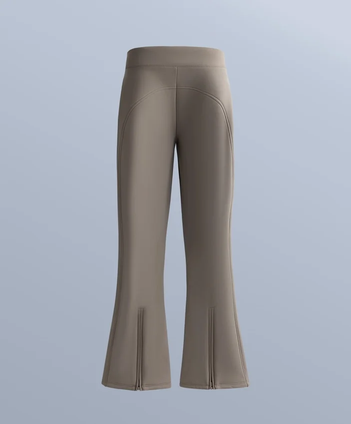 Pantalon de ski évasé extensible et imperméable Pantalon de ski évasé extensible et imperméable