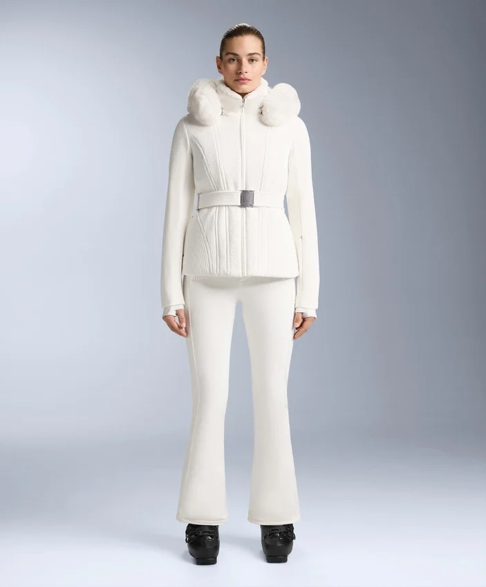 Pantalon de ski évasé extensible et imperméable Pantalon de ski évasé extensible et imperméable