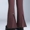 Pantalon de ski évasé extensible et imperméable