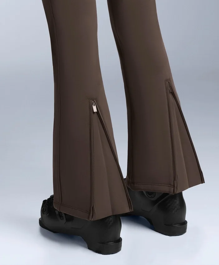 Pantalon de ski évasé extensible et imperméable Pantalon de ski évasé extensible et imperméable