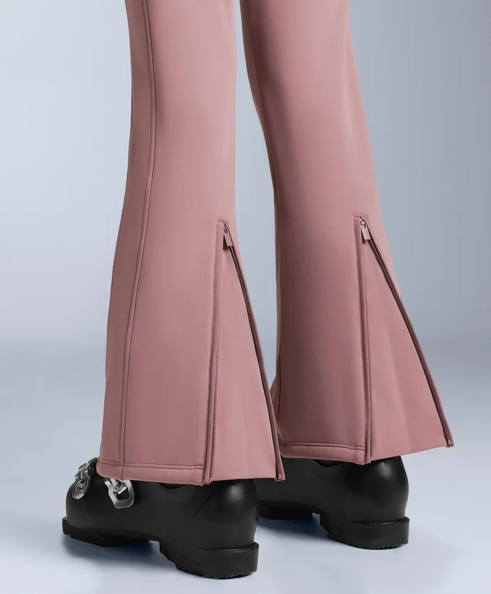Pantalon de ski évasé extensible et imperméable Pantalon de ski évasé extensible et imperméable