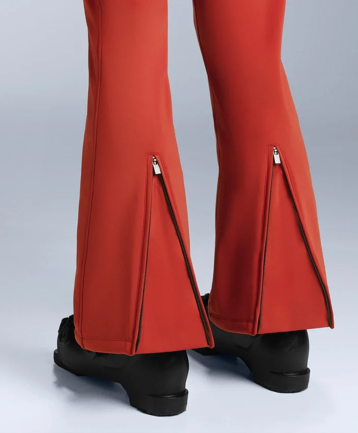 Pantalon de ski évasé extensible et imperméable Pantalon de ski évasé extensible et imperméable
