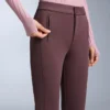 Pantalon de ski évasé extensible et imperméable