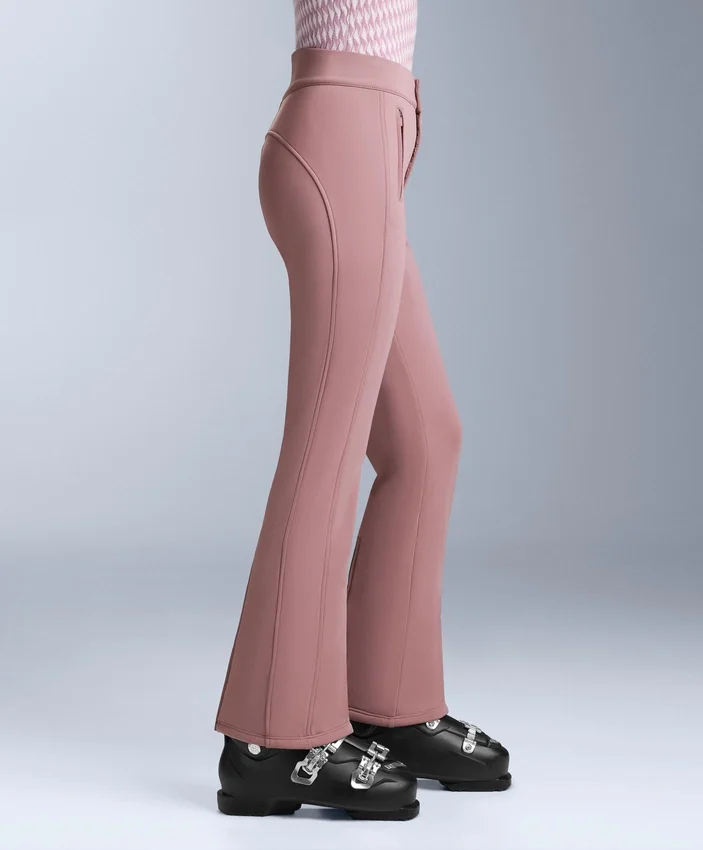 Pantalon de ski évasé extensible et imperméable Pantalon de ski évasé extensible et imperméable