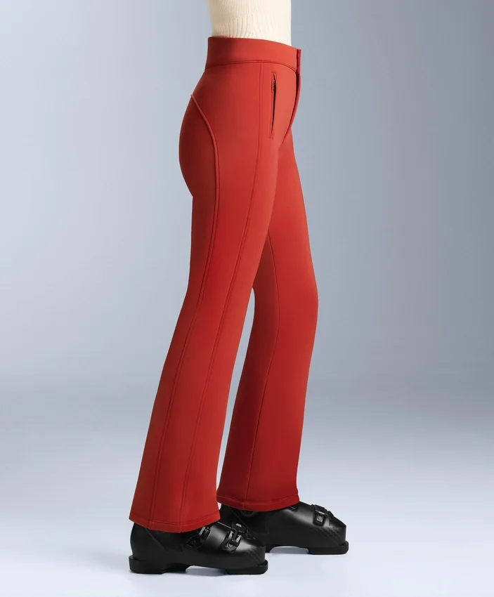 Pantalon de ski évasé extensible et imperméable Pantalon de ski évasé extensible et imperméable