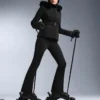 Pantalon de ski évasé extensible et imperméable Pantalon de ski évasé extensible et imperméable