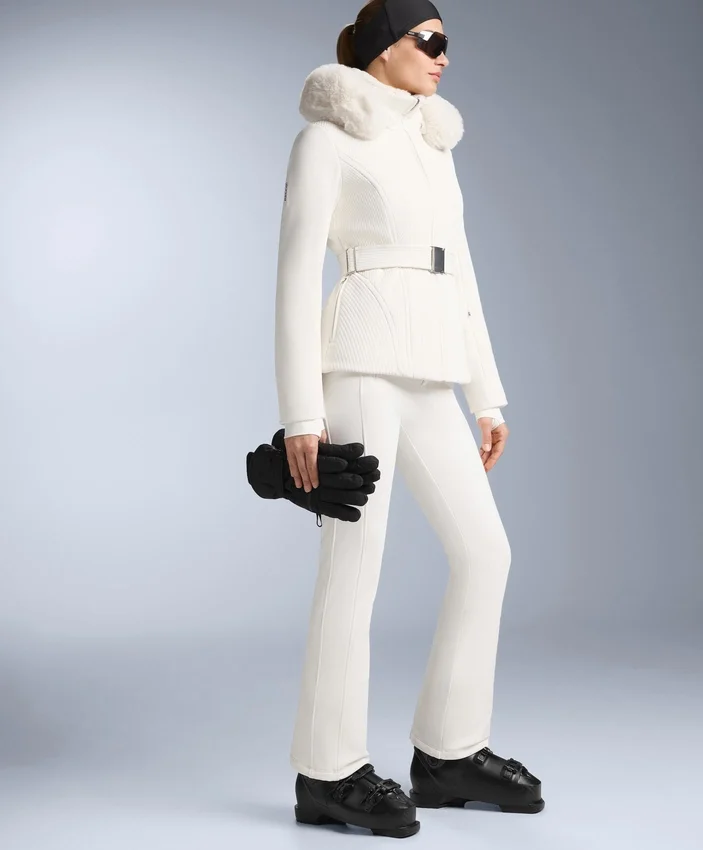Pantalon de ski évasé extensible et imperméable Pantalon de ski évasé extensible et imperméable