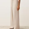 Pantalon droit 100 % lin Pantalon droit 100 % lin