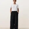 Pantalon droit 100 % lin Pantalon droit 100 % lin