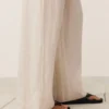 Pantalon droit 100 % lin Pantalon droit 100 % lin