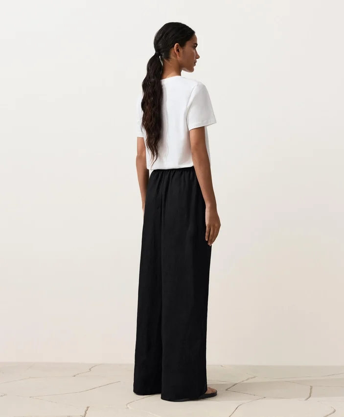 Pantalon droit 100 % lin Pantalon droit 100 % lin