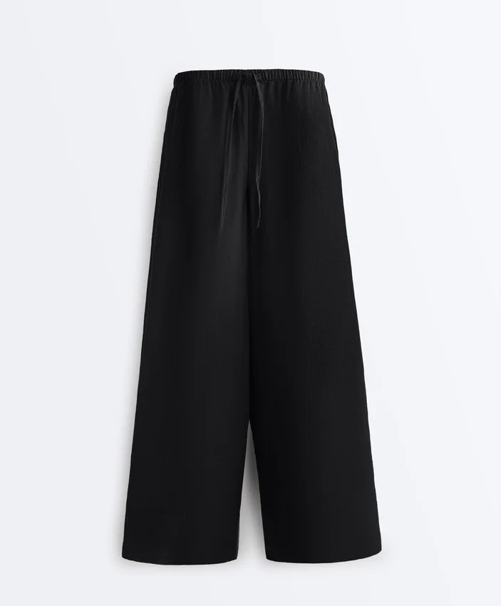 Pantalon droit 100 % lin Pantalon droit 100 % lin