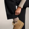 Pantalon droit chaud à taille haute Pantalon droit chaud à taille haute