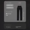 Pantalon droit de grossesse Comfortlux Pantalon droit de grossesse Comfortlux