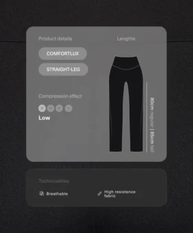Pantalon droit de grossesse Comfortlux Pantalon droit de grossesse Comfortlux