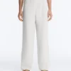 Pantalon droit en maille Pantalon droit en maille